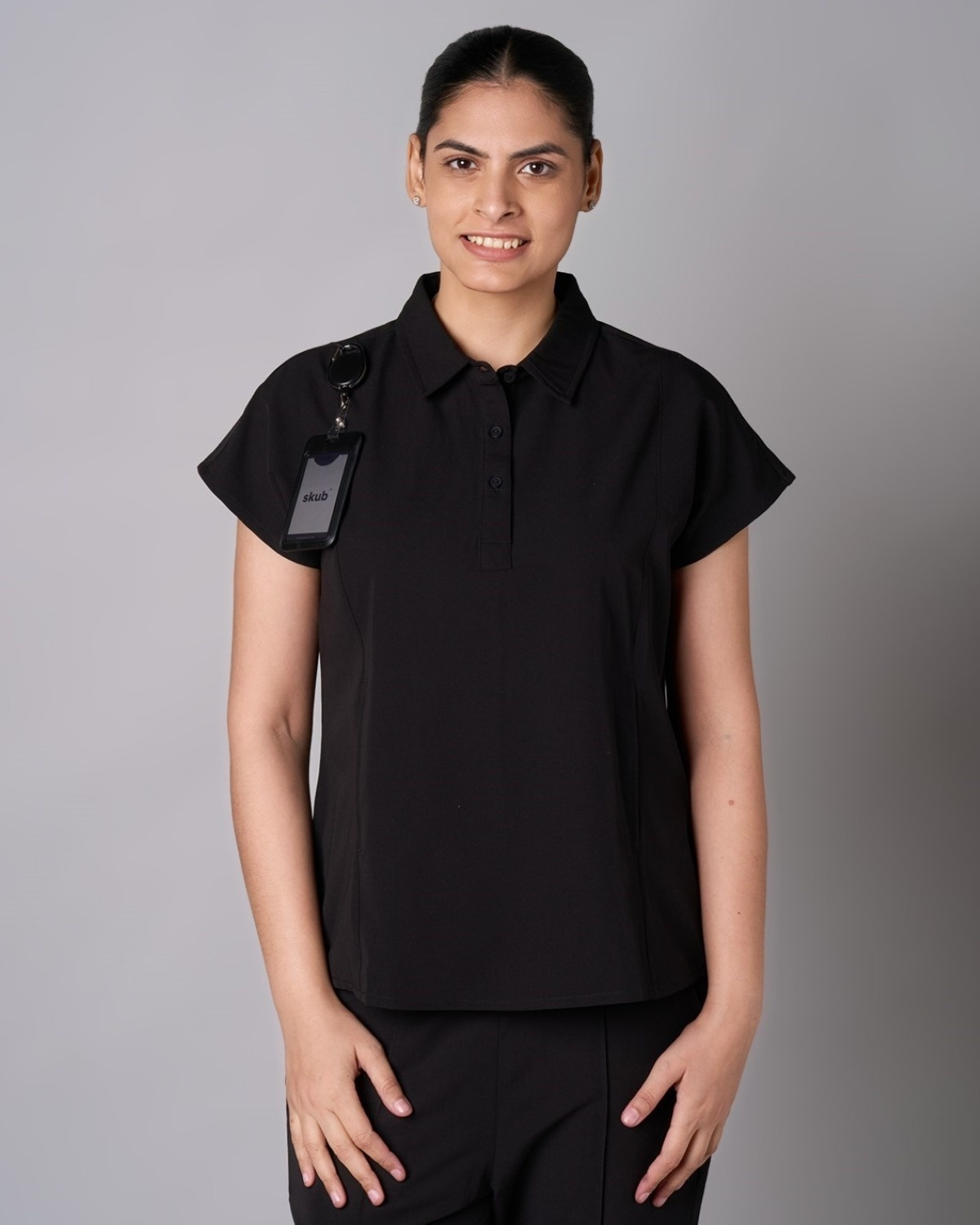 Functional Polo Top
