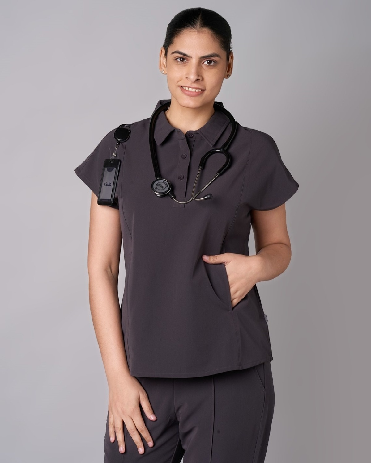 Functional Polo Top