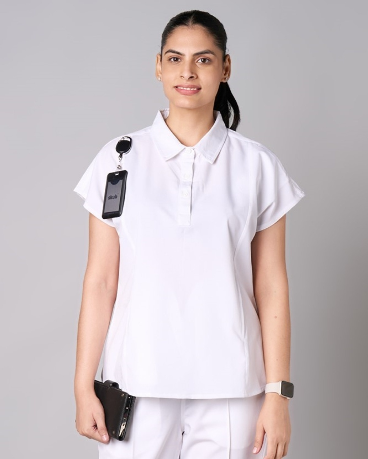 Functional Polo Top