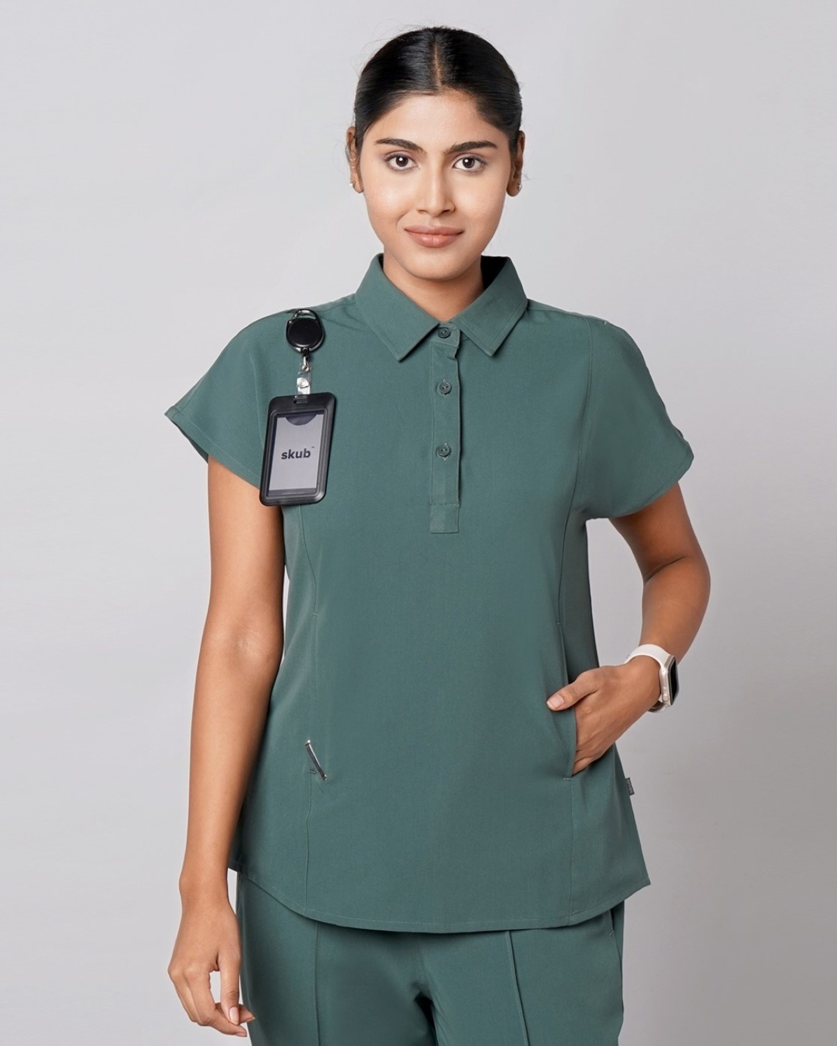 Functional Polo Top