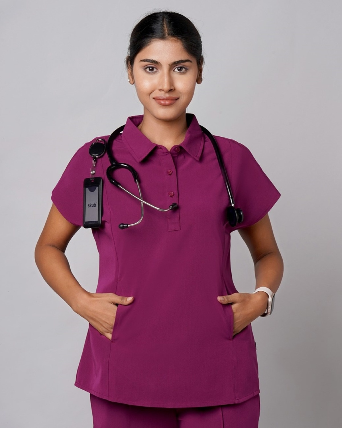 Functional Polo Top