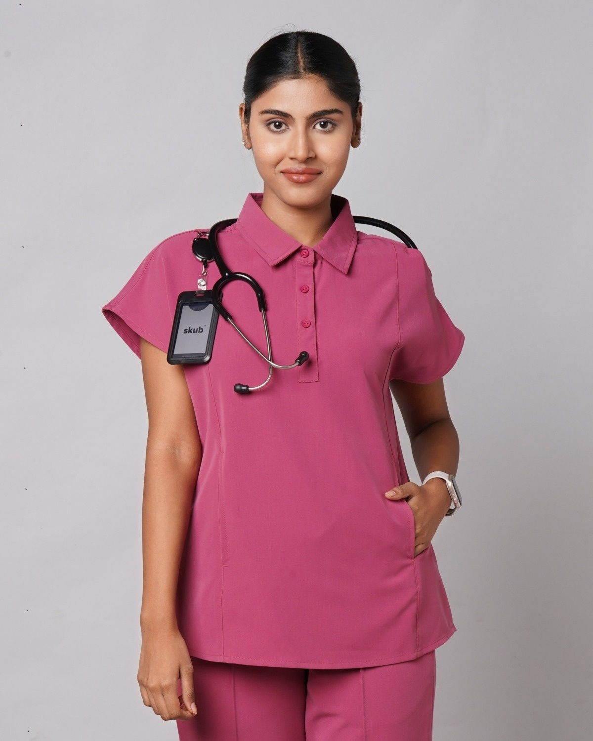 Functional Polo Top