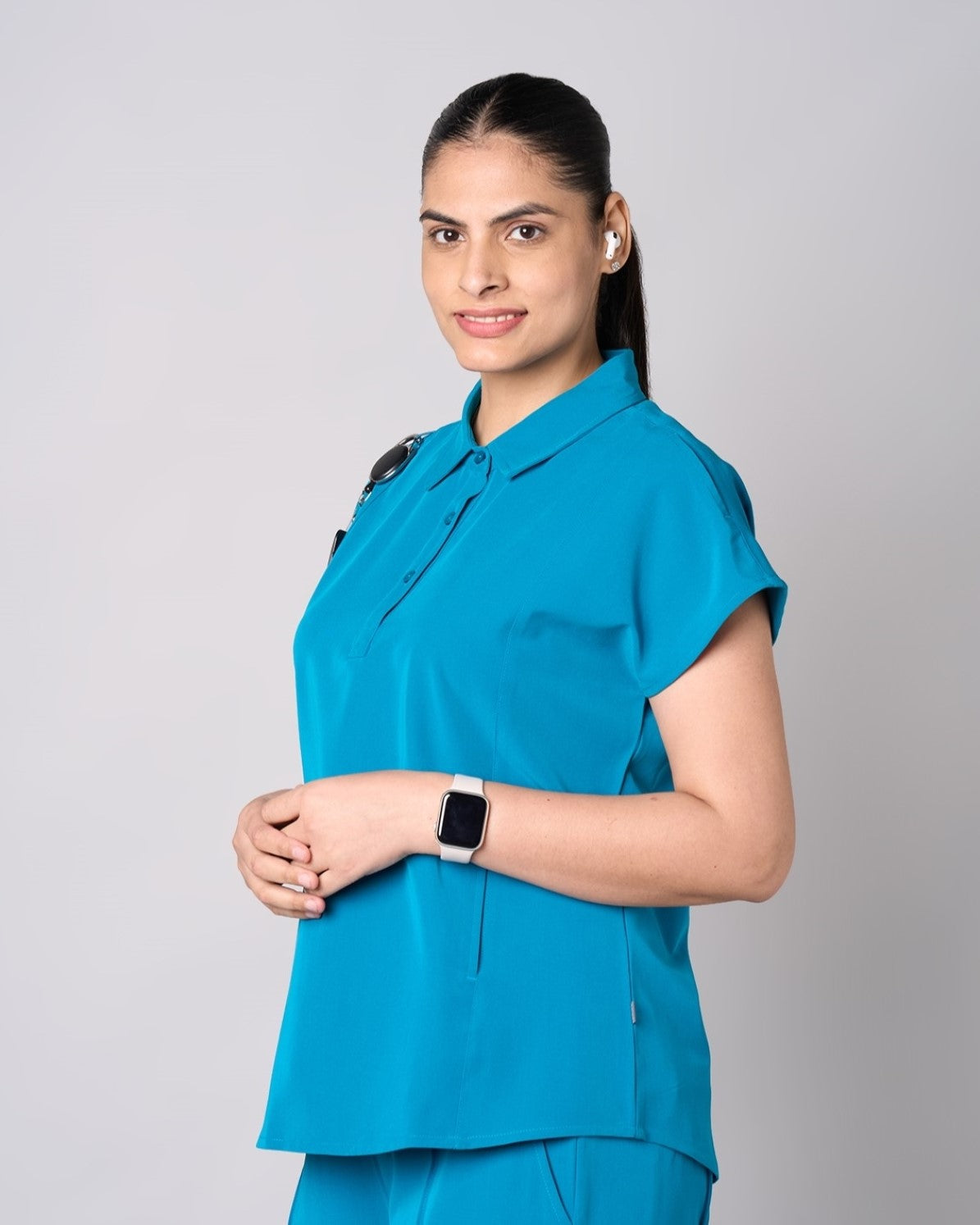 Functional Polo Top
