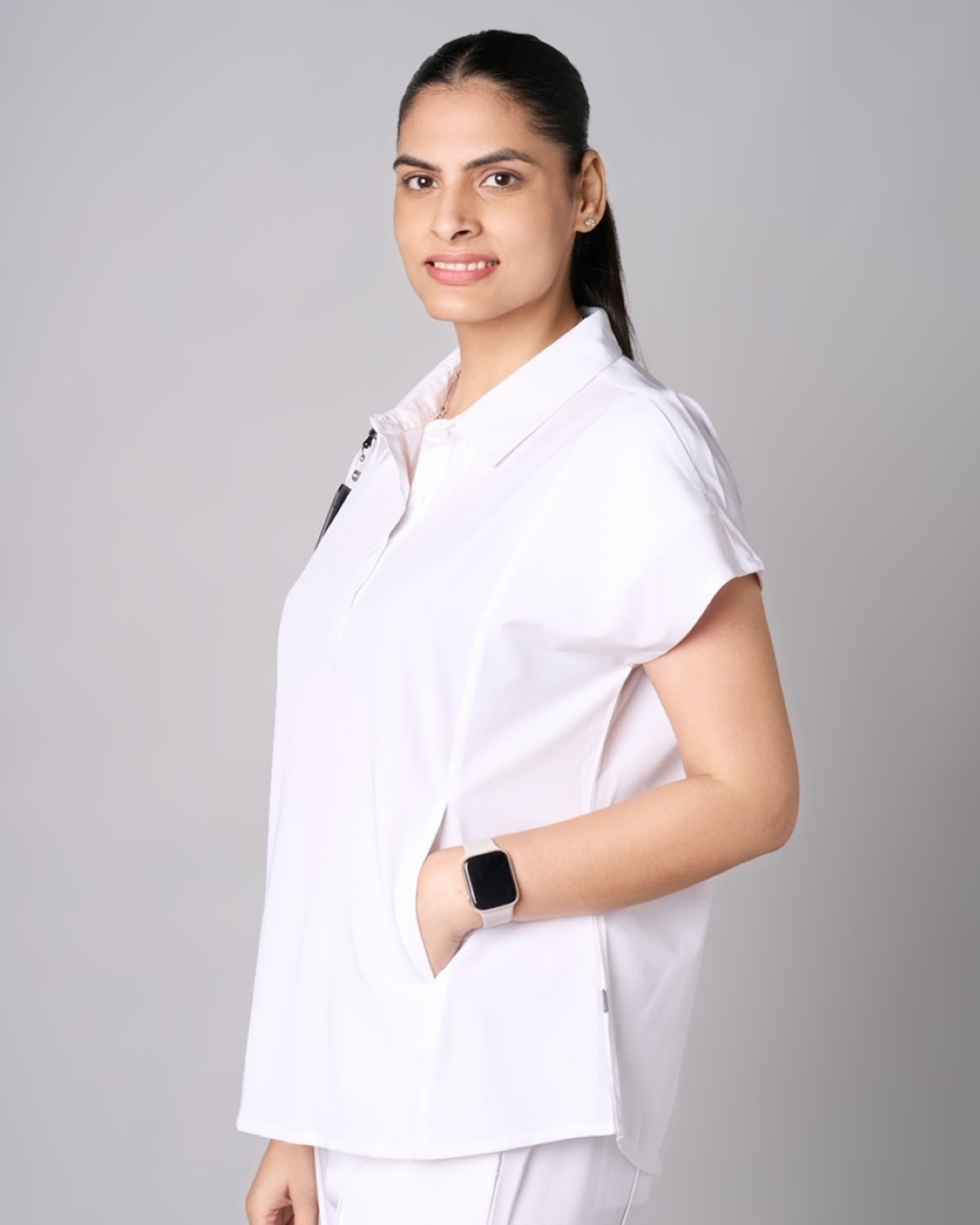 Functional Polo Top