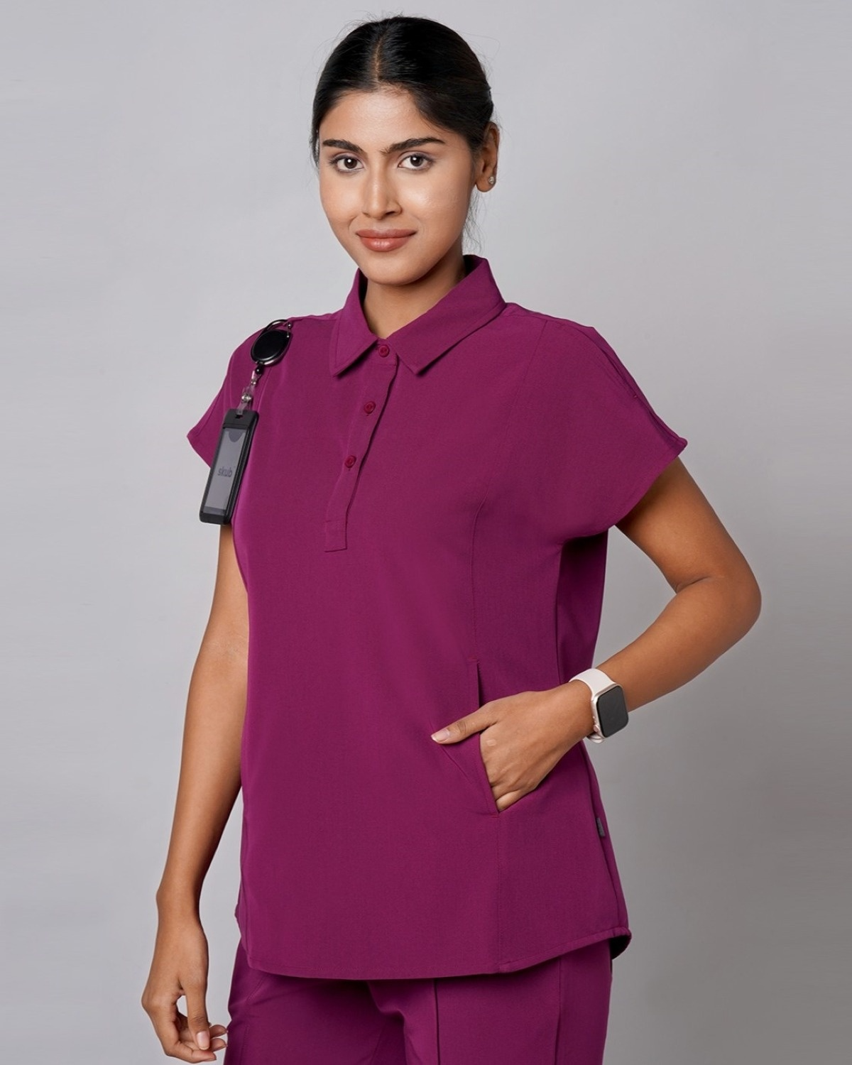 Functional Polo Top