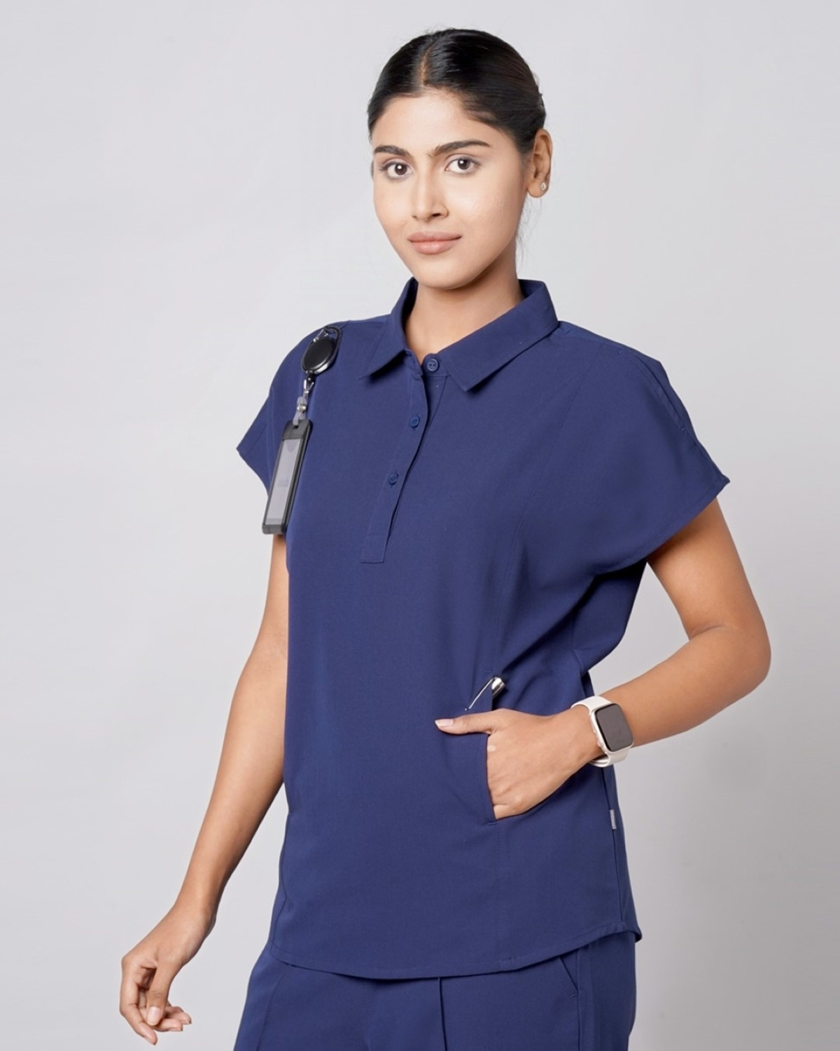 Functional Polo Top